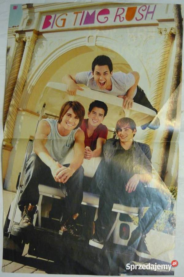PLAKATY BIG TIME RUSH WYPRZEDAŻ ŚWIAT PLAKATÓW Bydgoszcz