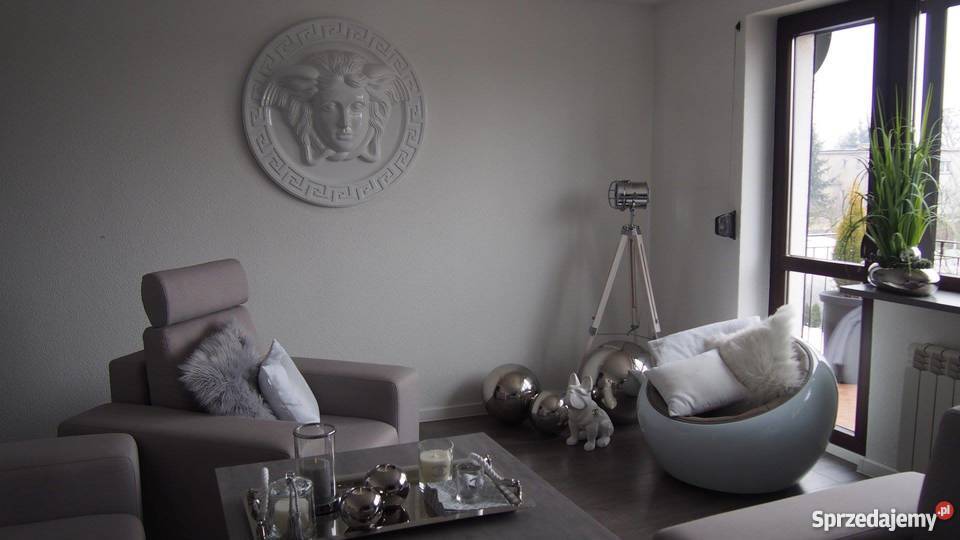 Meduza Versace style na ścianę duża średnica 100 Leszno