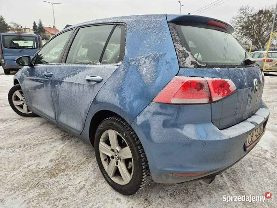 Volkswagen Golf przebieg 119000 VII 2012 autoalarm Bydgoszcz