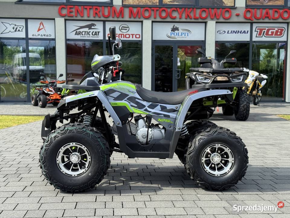 ASIX FOURCRAFT ALU 125CC 11 Kolor Szarolimonkowy małopolskie Głogoczów