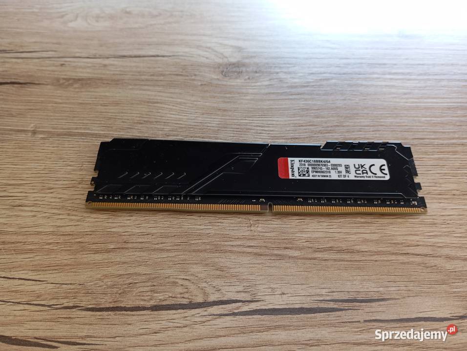Pamięć RAM DDR4 Kingston fury beast 32 GB Jeziorany