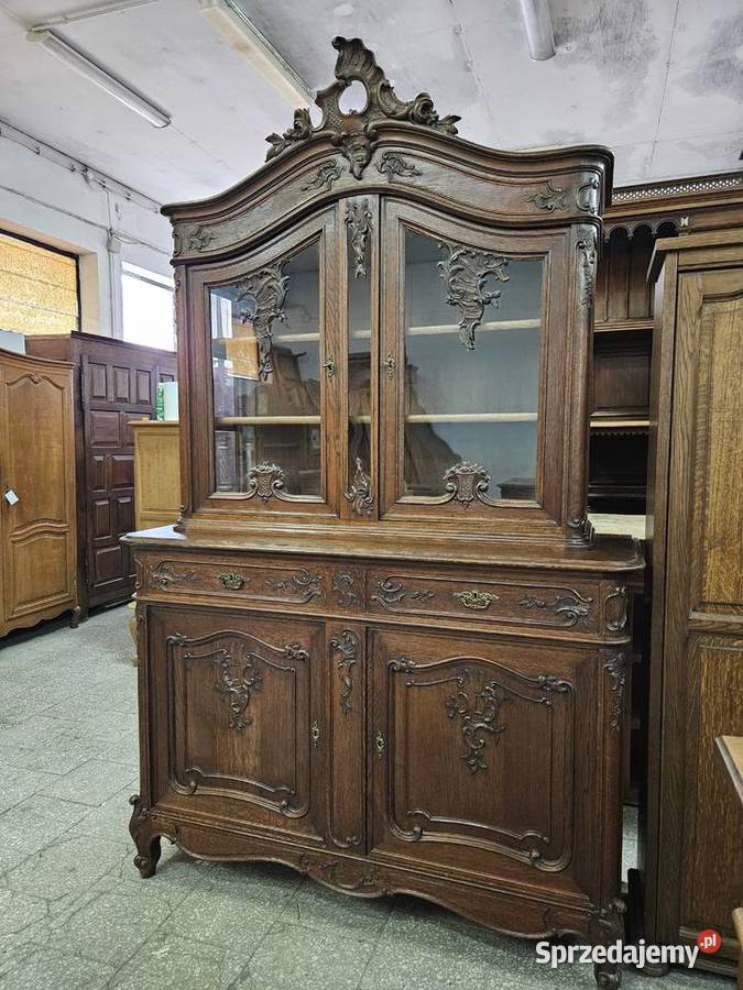 Piękny kredens Rocaille małopolskie