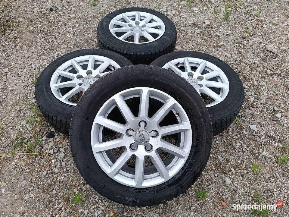 Sprzedam komplet kół aluminiowych Audi A4 B8 16 Posada