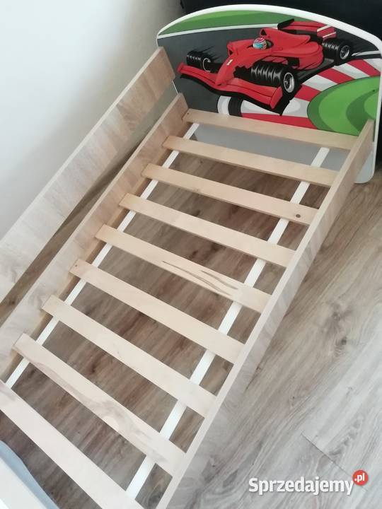 Łóżko dziecięce 140x70 materac dwustronny śląskie Myszkowice sprzedam