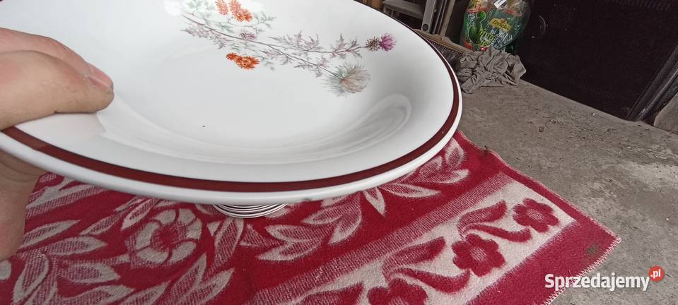 Talerze6 porcelana Lubiana Gniezno