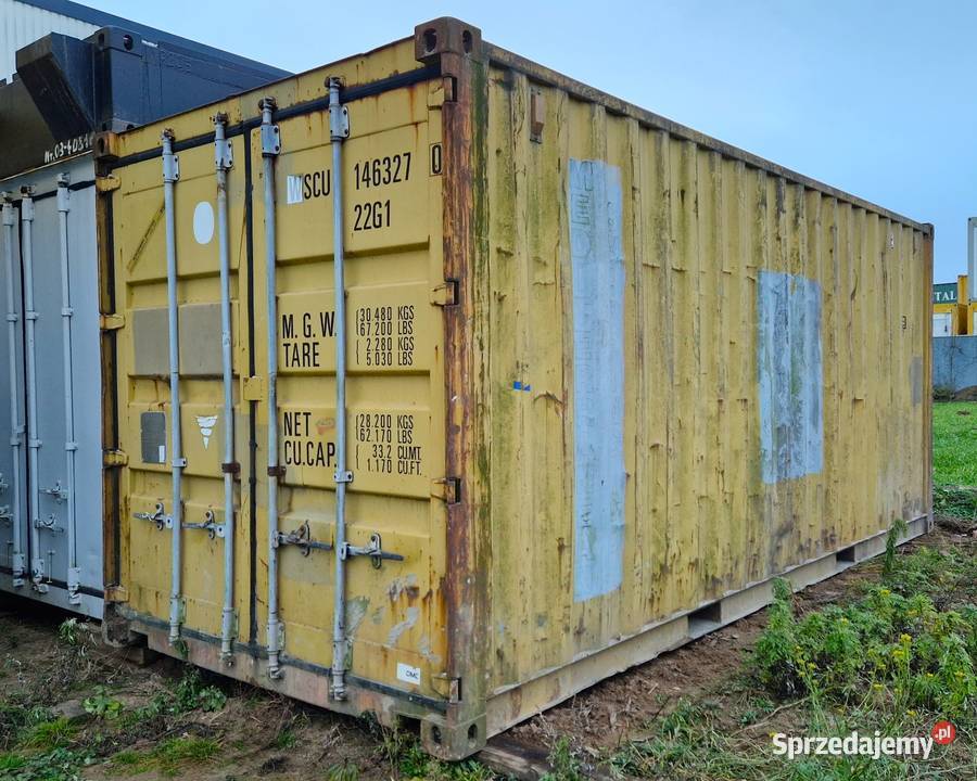 Kontener Morski 20 Magazyn Sprzedam Somianka-Parcele sprzedam