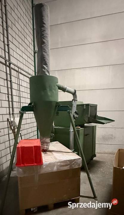 Młyn do tworzyw sztucznych Rapid 185 kW z