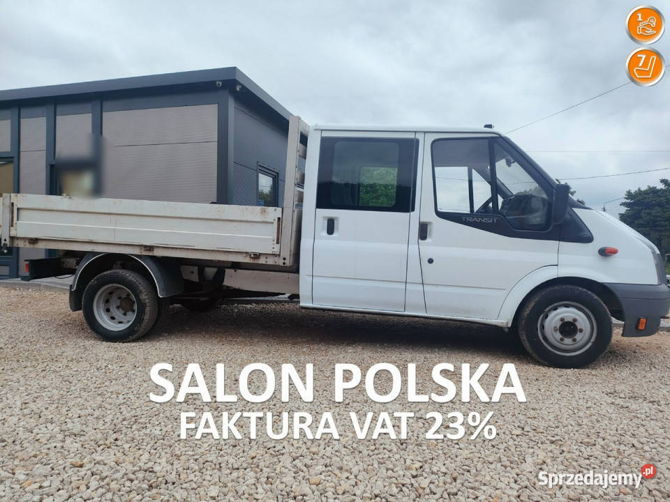 Ford Transit doka 7 osób na bliźniaku skrzynia manualna Chełm Śląski