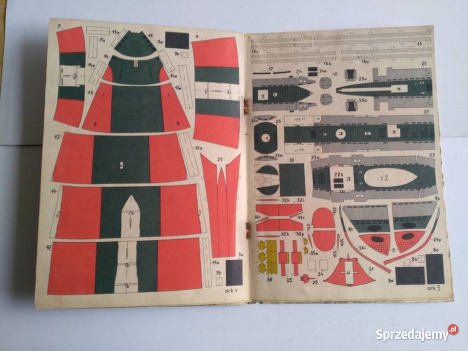 Mały Modelarz 51980 Okręt podwodny ORP Dzik sprzedam