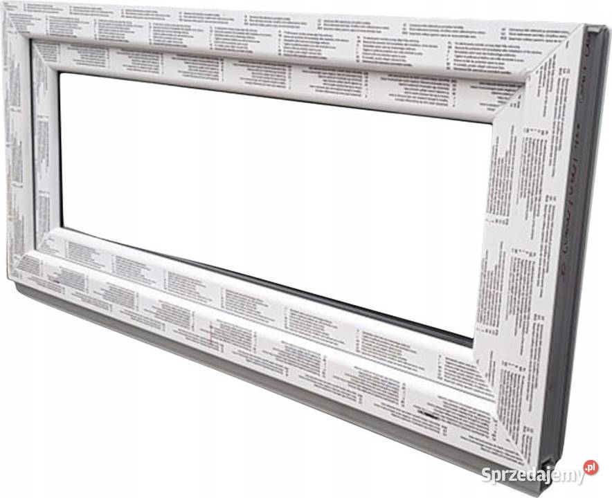 OKNA KacprzaK OKNO PCV 100X60 NOWE PROF 6 KOMÓR