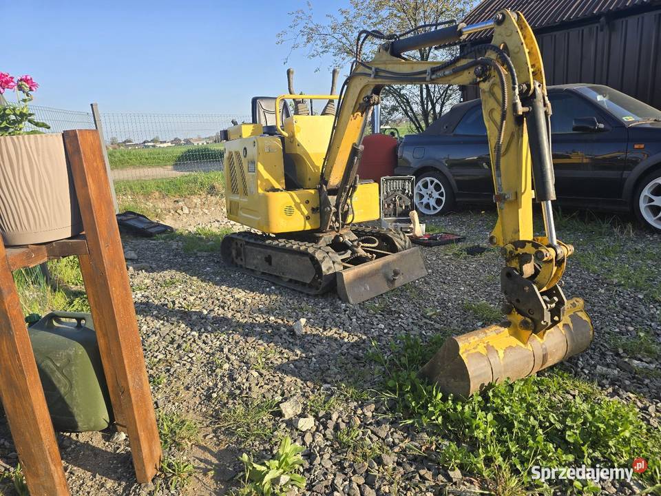Koparka silnik kubota 1t minikoparka gg1000 Chrząszczyce