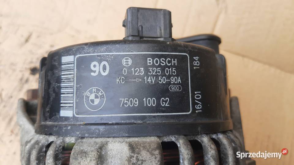 alternator Bosch 90A BMW e46 0123325015 dolnośląskie Dębno sprzedam