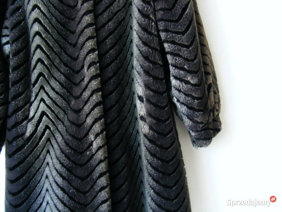 Futro długie sztuczne Bergamo R 42 dolnośląskie Oborniki Śląskie sprzedam