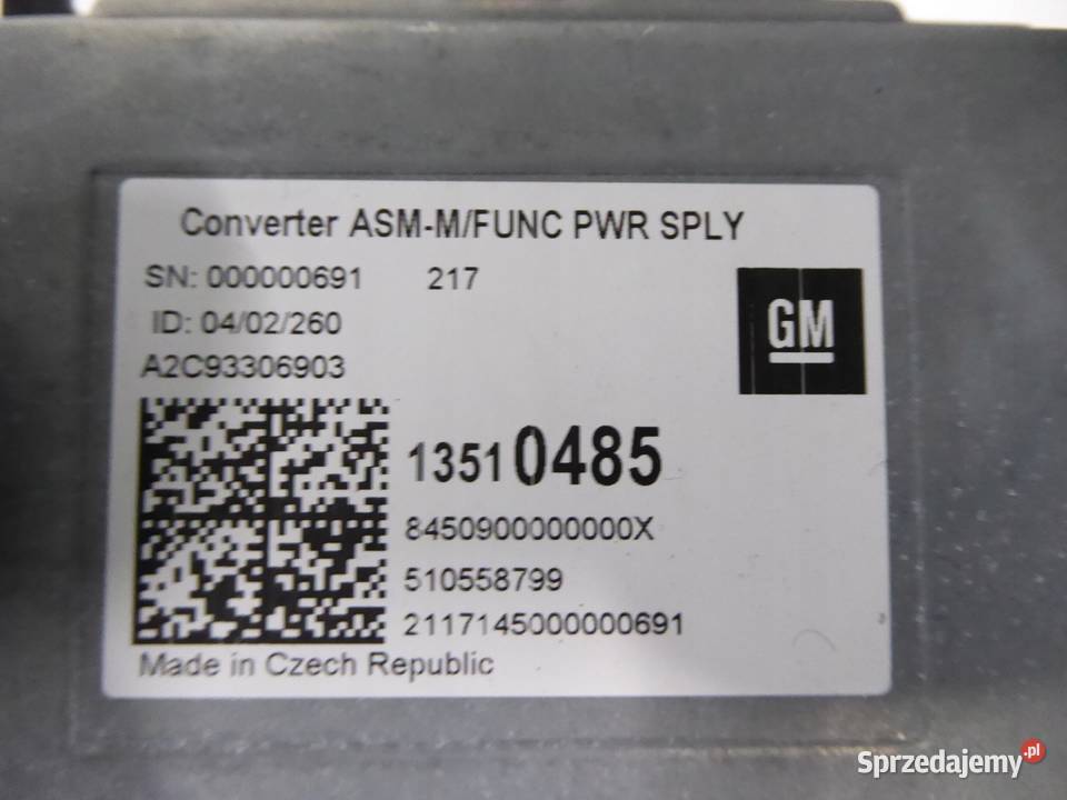 MODUŁ KEYLESS INSIGNIA B 13510485 osobowe sprzedam
