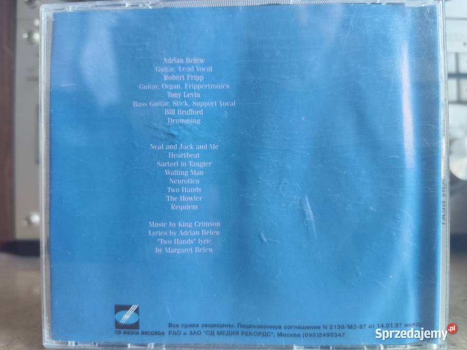 CD King Crimson Beat zachodniopomorskie Stargard