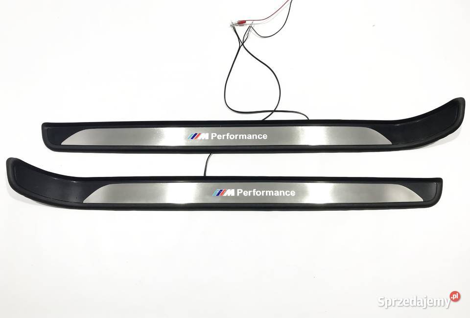NAKŁADKI PROGOWE Z PODŚWIETLENIEM styl M do BMW Chełm