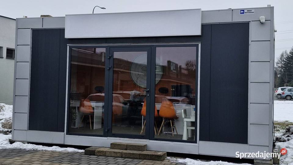 Nowoczesny Pawilon BiurowoHandlowy 18m2 Gotowy Łódź