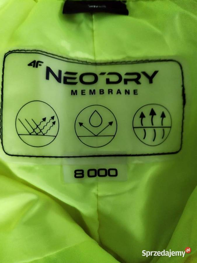 Zestaw narciarski kurtka i spodnie 4F rozmiar Warszawa sprzedam