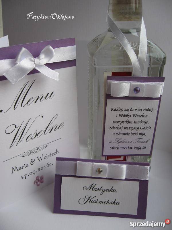 Zaproszenia ślubne Kraków