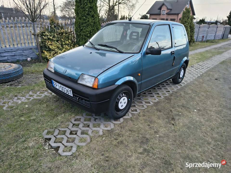 Fiat Cinquecento 900 LPG Ekonomiczny na dojazdy manualna Szczerców