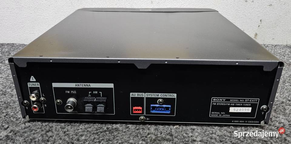 tuner SONY STEX77 RDS Stereo Radioodtwarzacze Kraków