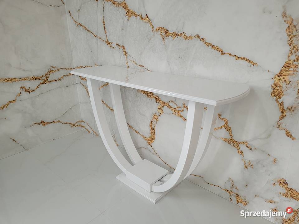 Konsola ART DECO glamour AKANT Meble 78cm Gierałtowiczki