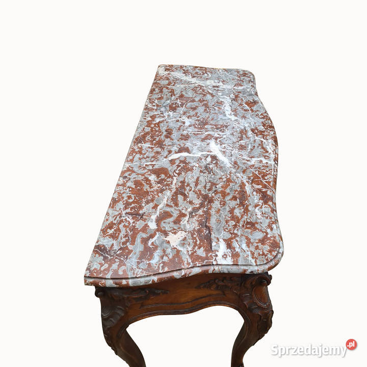 RZEŹBIONY STOLIK KONSOLA LUDWIKOWSKA