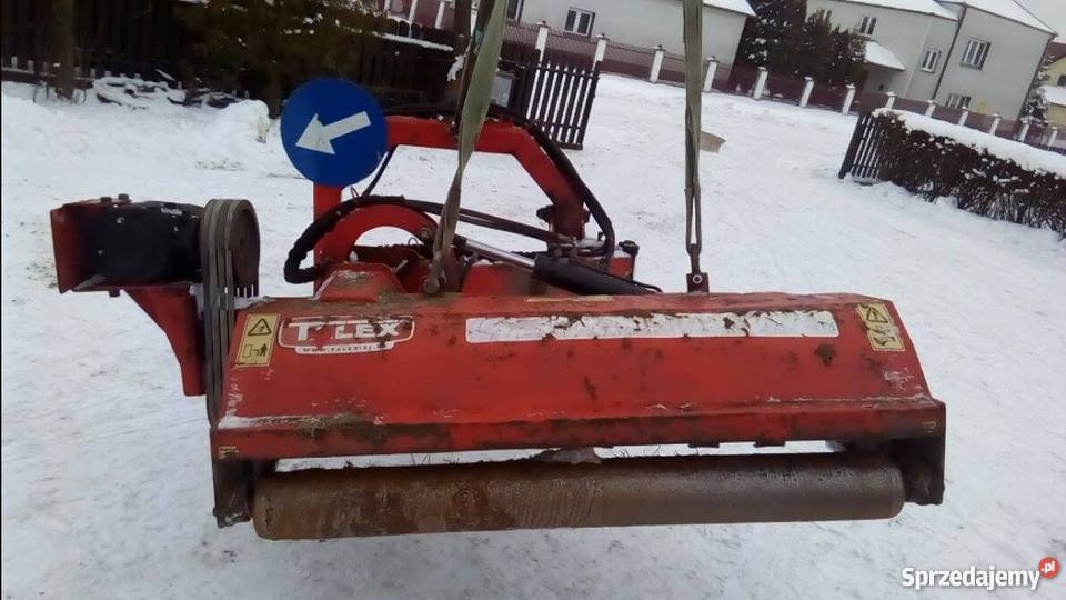 Kosiarka bijakowa TALEX 160 mulczer tylno boczny Widełka