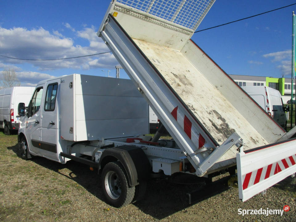 Renault Master 23 DCI 165 doka 6 osób wywrotka bluetooth