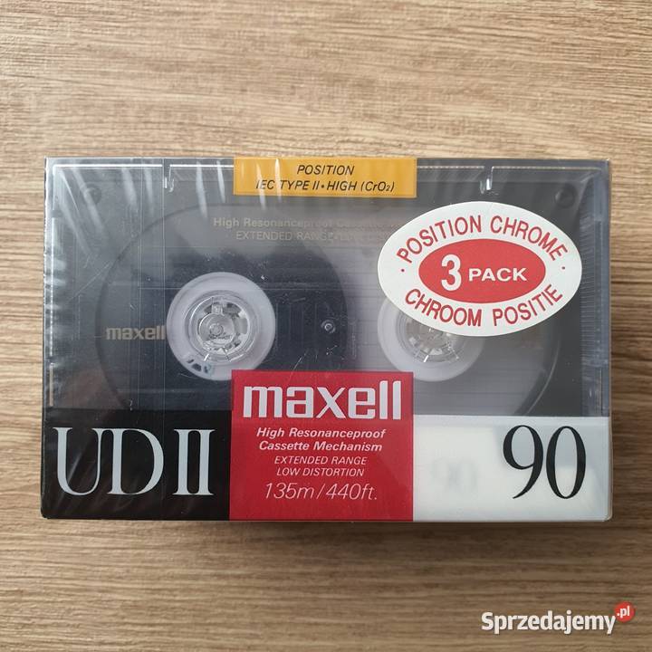 Maxell UD 90 kasety magnetofonowe kaseta