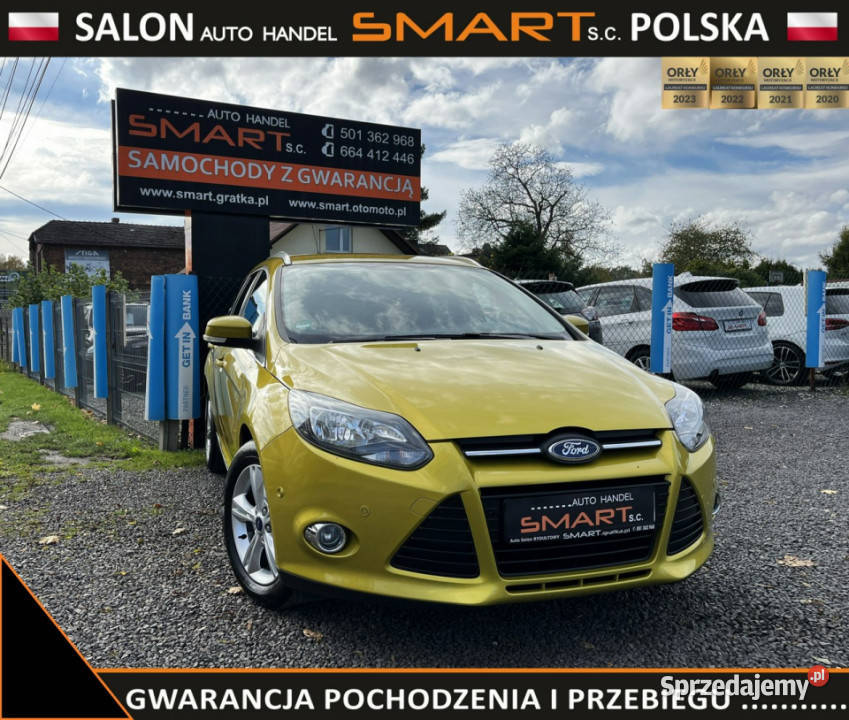 Ford Focus Jedyne 109 Bezwypadkowy Titanium system Start-Stop śląskie Rydułtowy