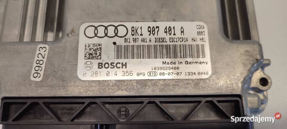 AUDI A4 B8 A5 KOMPUTER SILNIKA 27 8K1907401A sprzedam