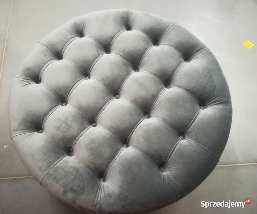 Pufa okragla pikowana Warszawa