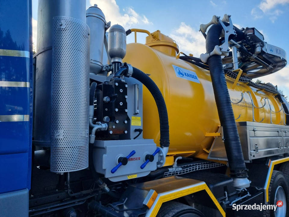 Mercedes ACTROS 8x4 WUKO recykling do zbierania Daleszyce