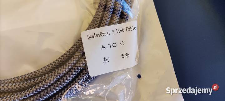 Kabel Oculus Quest Link 5M QC PD 3A do 60W Grzywna