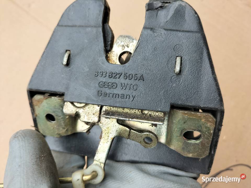 Audi 80 B3 B4 893827505A ZAMEK KLAPY BAGAŻNIKA osobowe sprzedam