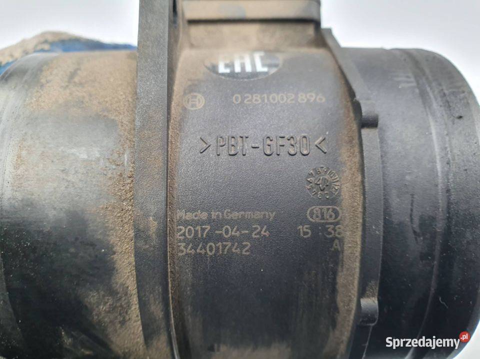 PRZEPŁYWOMIERZ VOLKSWAGEN CRAFTER 0281002896 osobowe