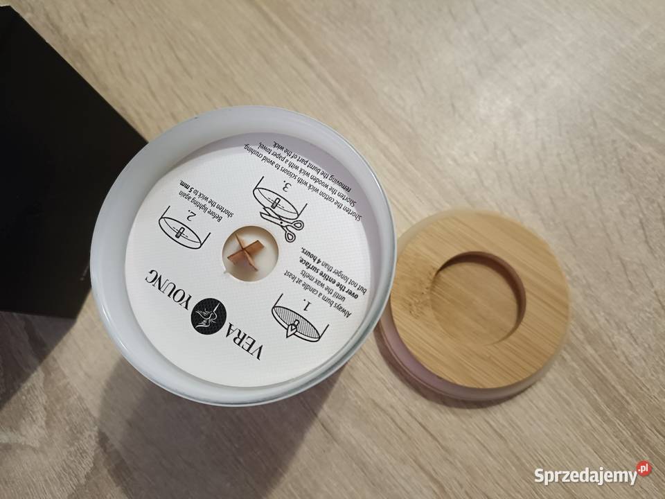 Świeca sojowa 220g Library Vera Young pomorskie Kwidzyn