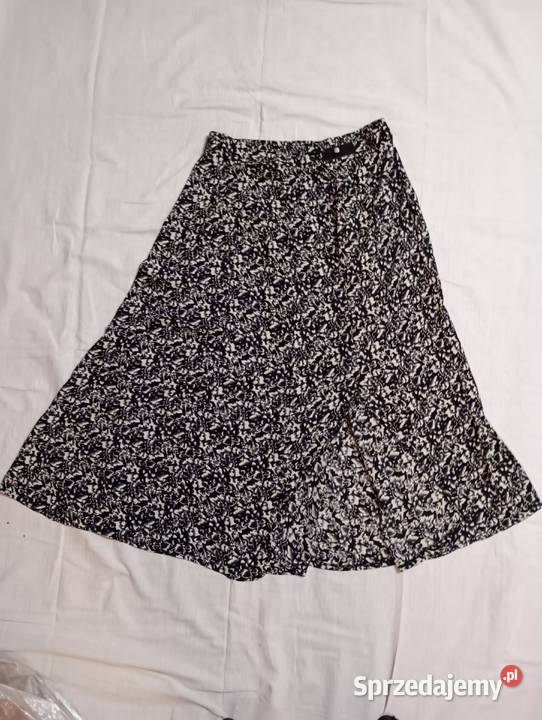 Spódnica długa na gumkę z guzikiem zapinanym łódzkie Pabianice