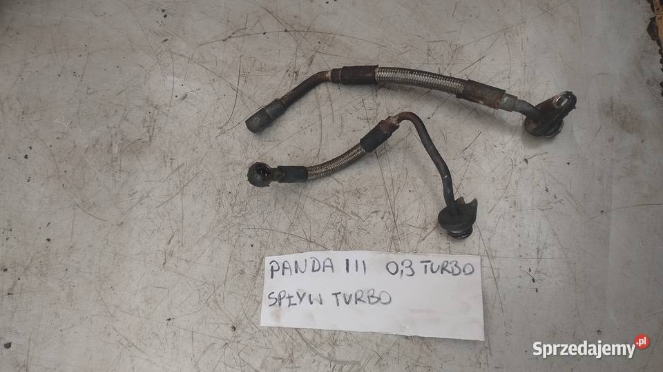 FIAT PANDA III 09 Twinair przewód turbosprężarki świętokrzyskie