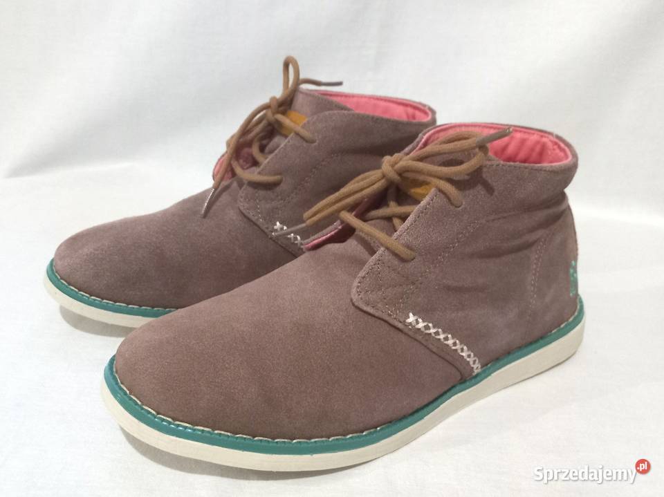 Buty brąz Trzewiki ZAMSZ r 3839 Brakeburn stan 25.5cm Półbuty Białystok