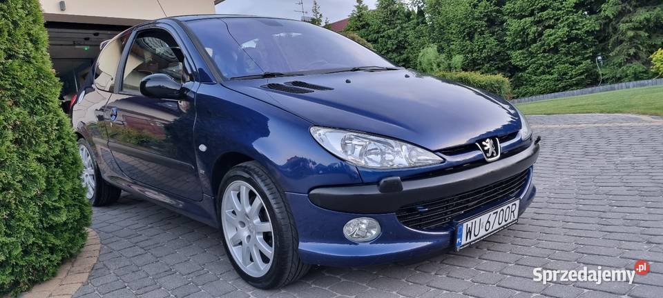 Peugeot 206 20 GTI ORYGINAŁ Okazja egzemplarz Łomża
