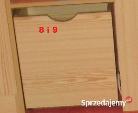 Zestaw komplet mebli dziecięcych KLUPŚ 10 elem