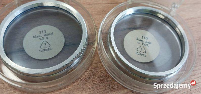 ARNZ Jena foto optik filtr blau Mittal blau hell Borów