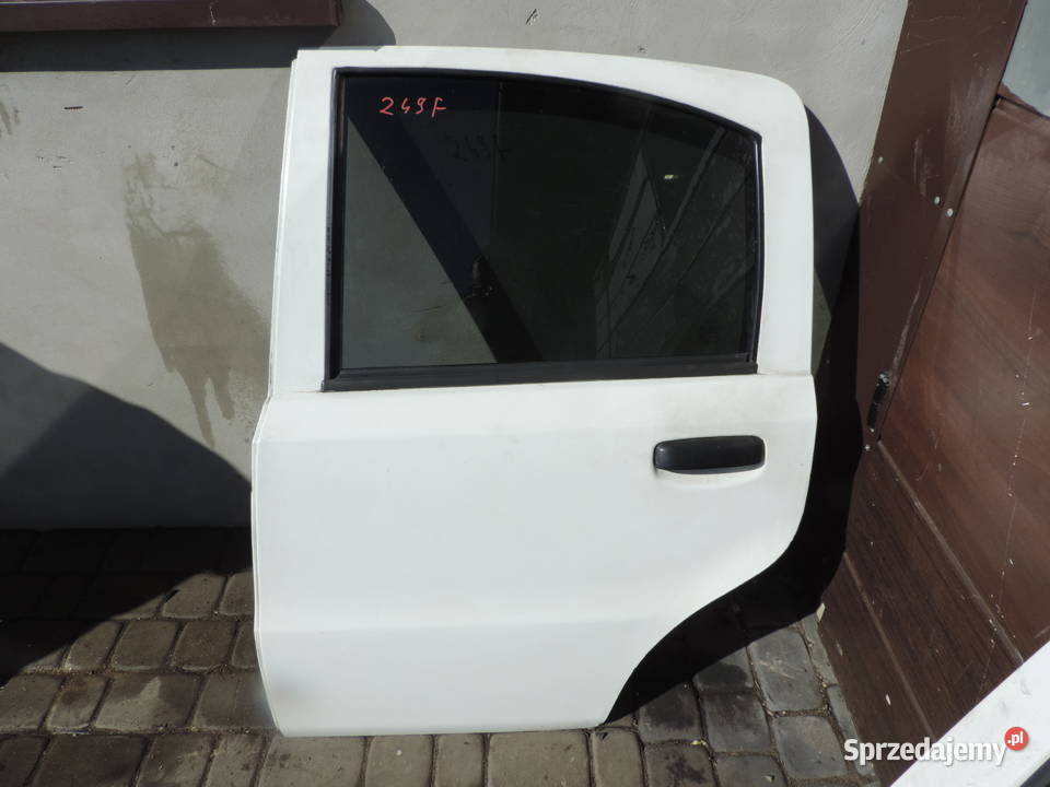 FIAT PANDA 2 DRZWI LEWE TYLNE 249F Drzwi