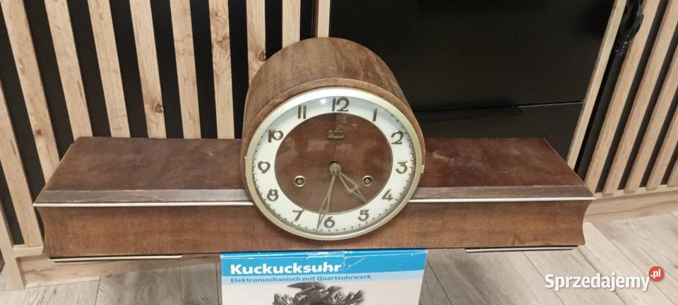 Zegar kominkowy SONNEBERG wypr w Niemczech z