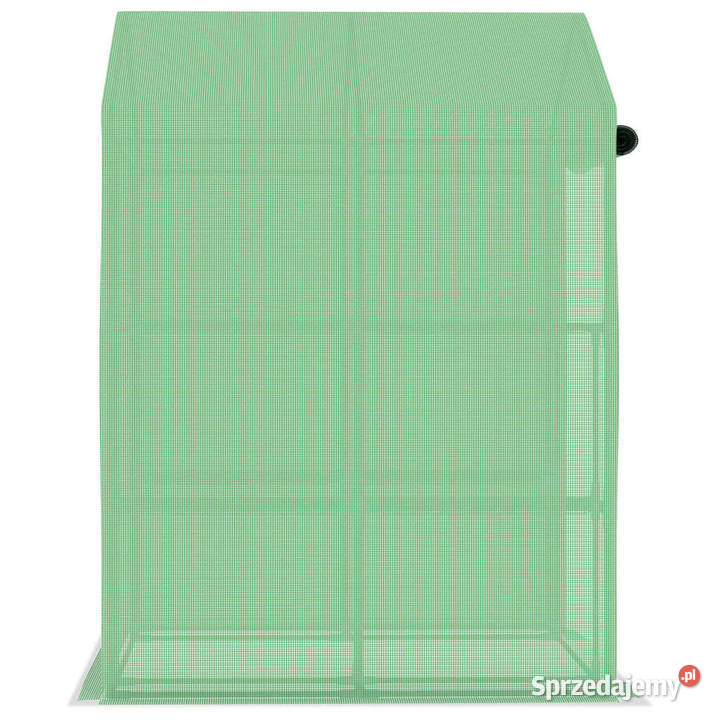 Szklarnia z półkami stalowa 143x143x195 WM48167