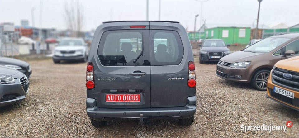 Peugeot Partner klima ledy duza navi camera światła przeciwmgłowe Lębork