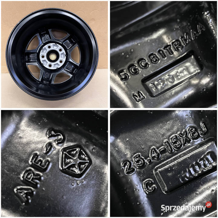 Felgi OEM Jeep Wrangler 20002006 15x8J 5x1143 Samochodowe Gostyń