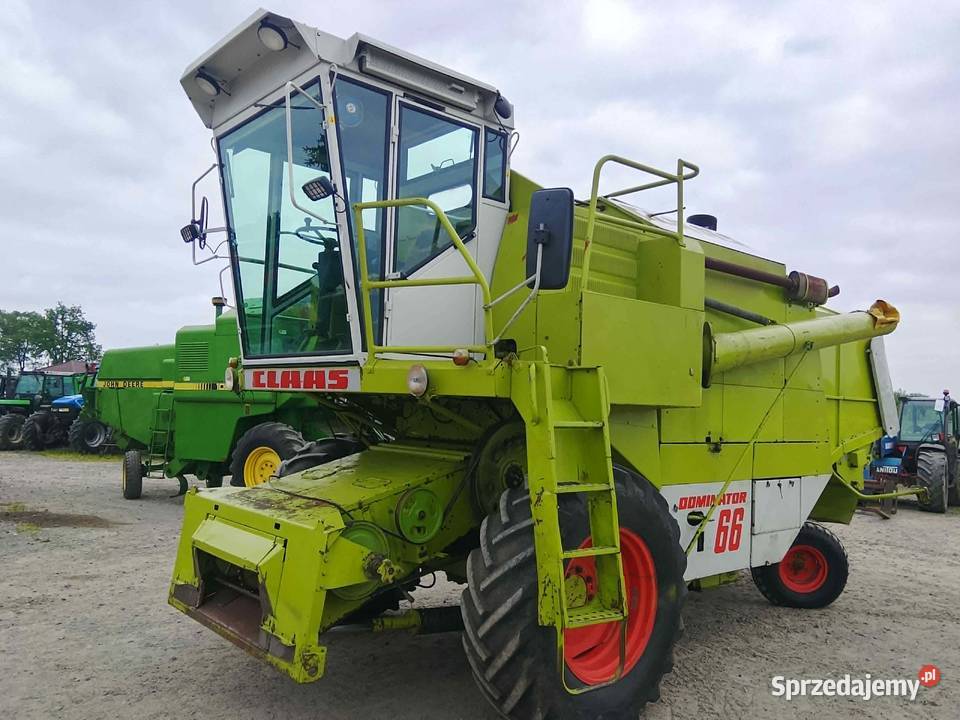 Kombajn zbożowy Claas Dominator 66 oryginał mazowieckie Skaryszew
